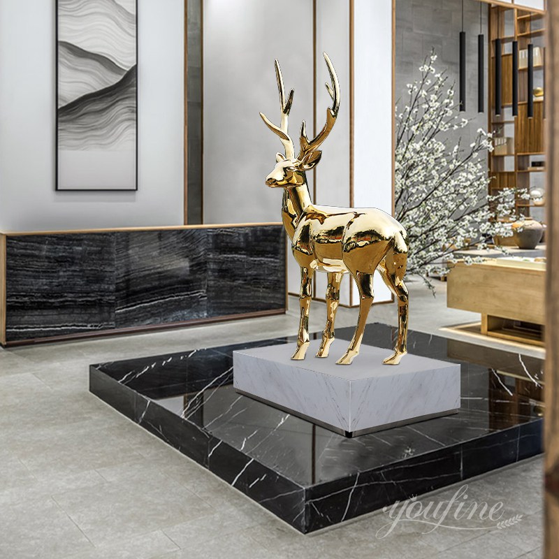 stainless steel sculpture indoor
