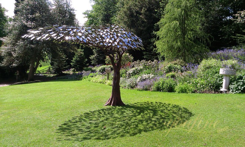 Modern Large Arbor Tree Metal Sculpture for Sale CSA-15 - Garden Metal Sculpture - 6
