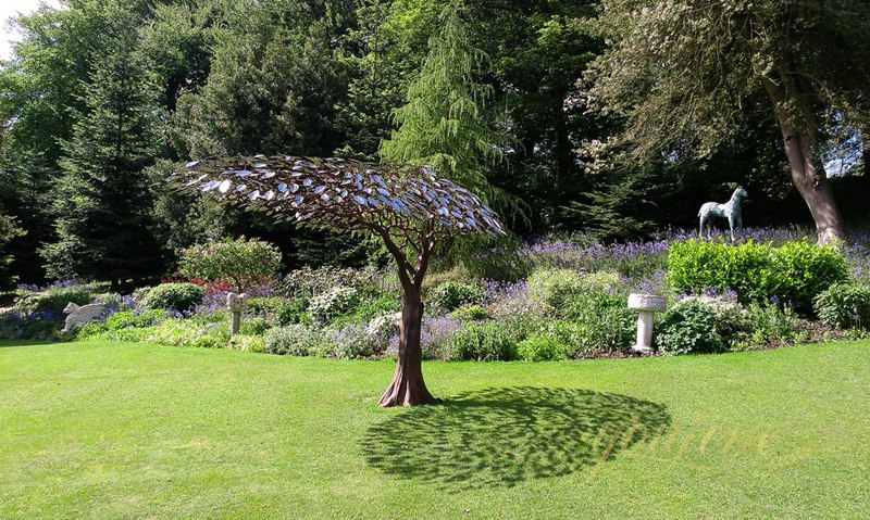 Modern Large Arbor Tree Metal Sculpture for Sale CSA-15 - Garden Metal Sculpture - 8