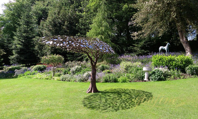 Large Arbor Tree Metal Sculpture