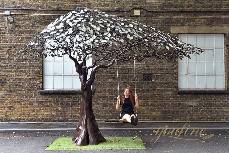 Large Arbor Tree Metal Sculpture