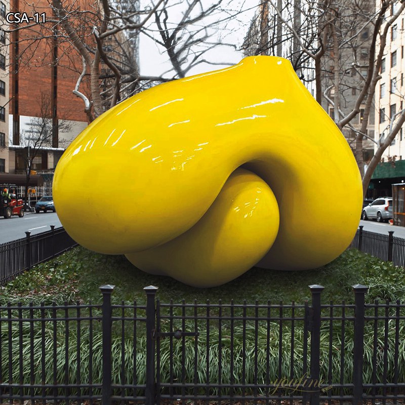 Stainless Steel Giant Modern Sculpture for Urban City