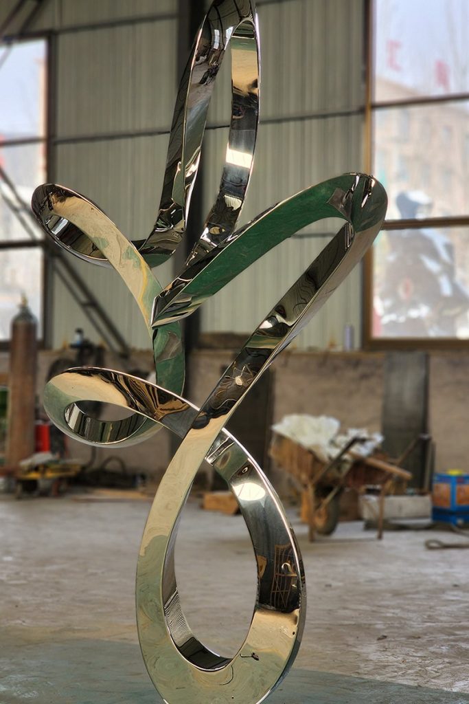 metal abstract sculpture from YouFine Factory