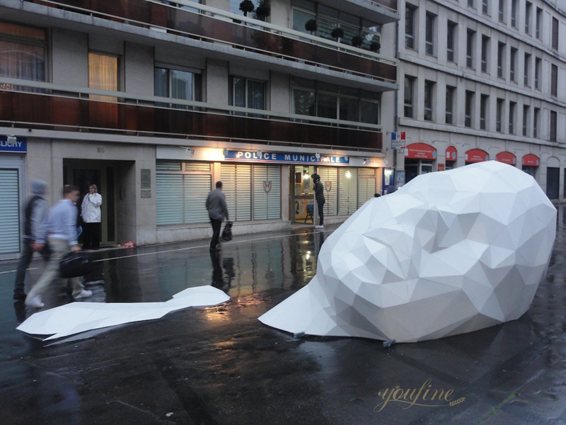 modern art giant sculpture for urban city
