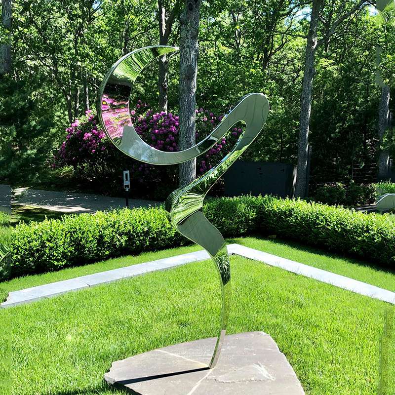 outdoor garden metal abstract sculpture