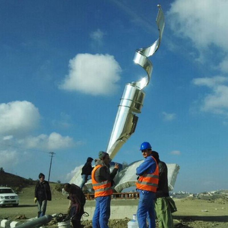 Sculpture Project Commission - Large Project - 28 stainless steel sculpture from youfine (2)