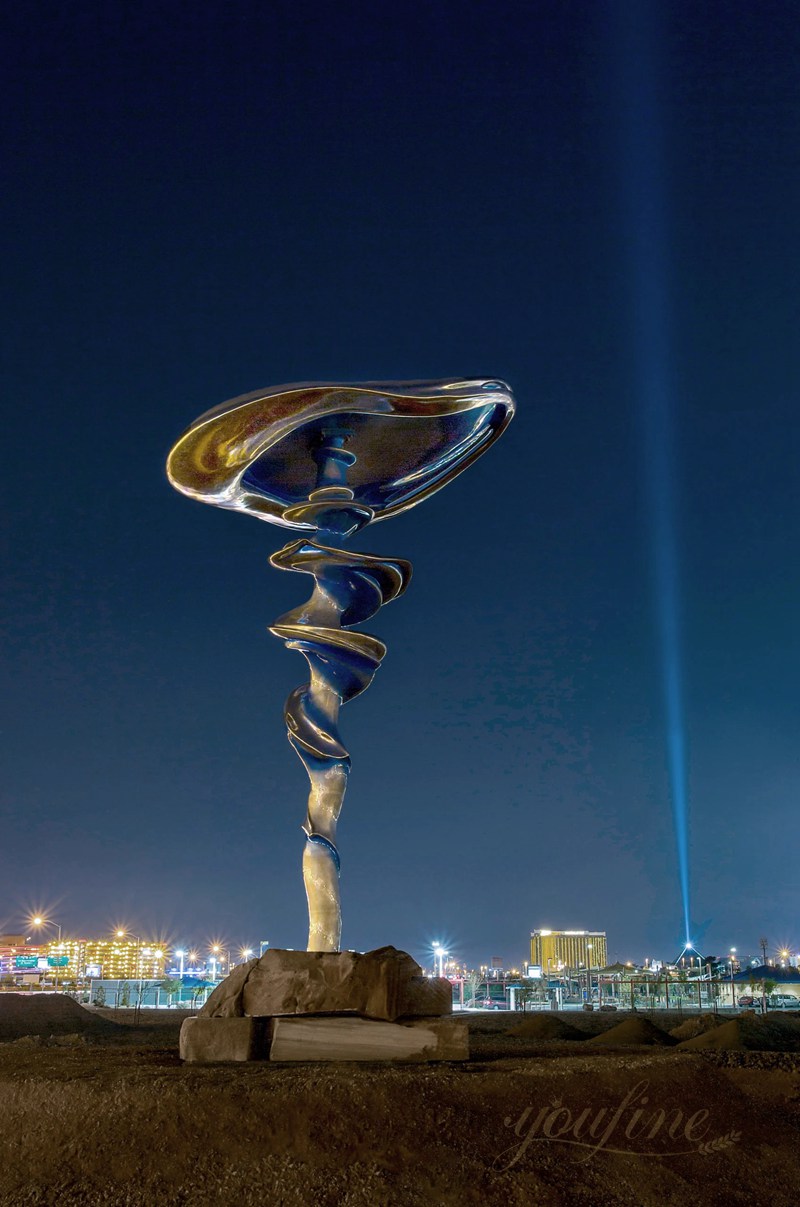 Mesmerizing Metal Landmark Sculpture Dream Machine