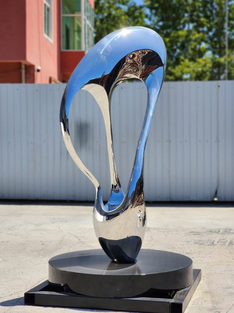 Stainless Steel Abstract Polished Sculptures- YouFine Sculpture
