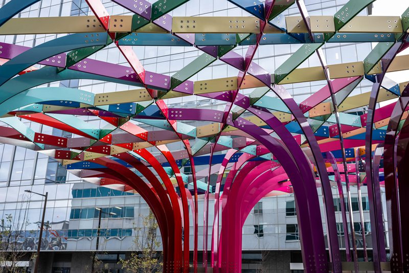 Stainless Steel Large Tree Sculpture Art Installation