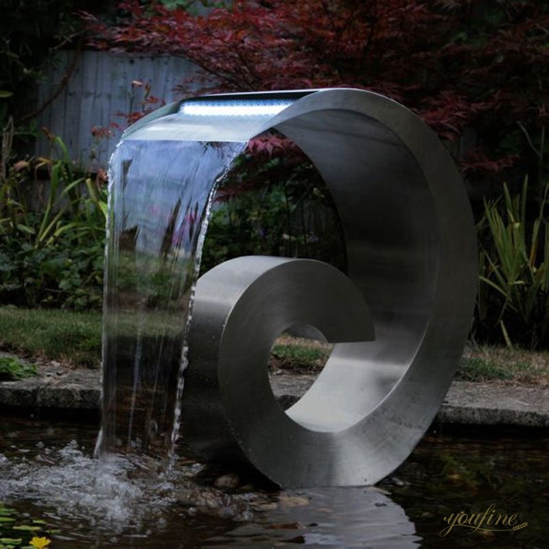 hot sale modern abstract stainless steel sculpture