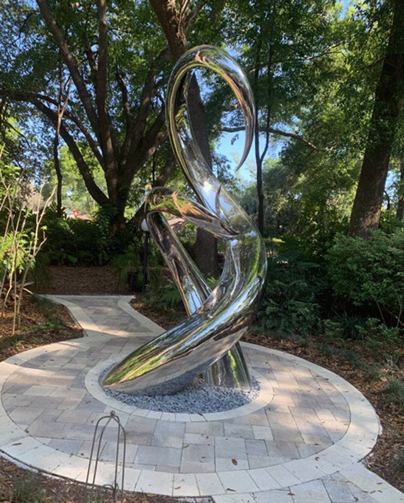 unity stainless steel sculpture 