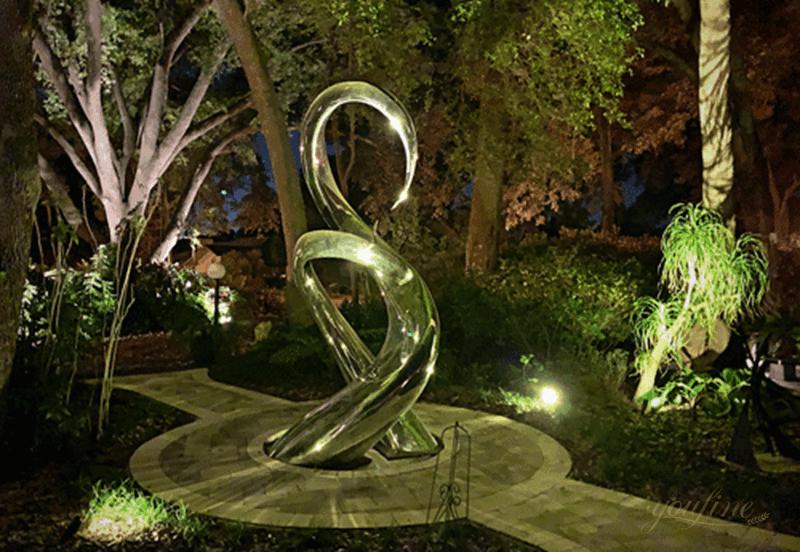 unity stainless steel sculpture 