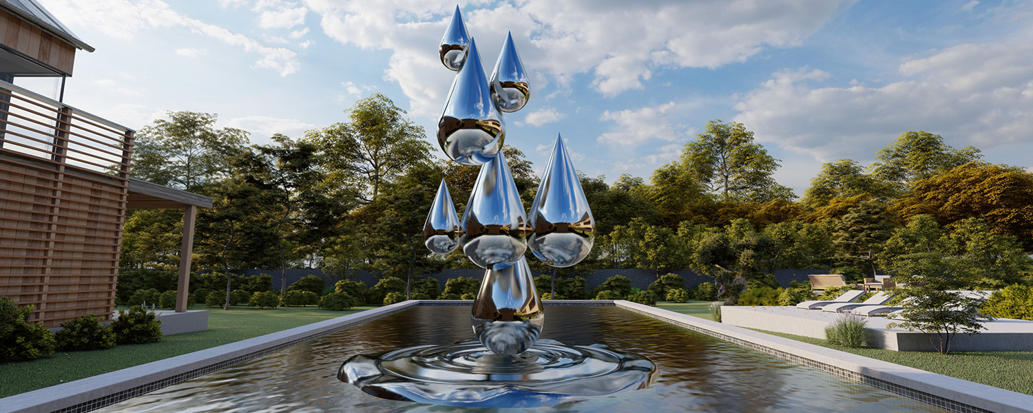 youfine water feature sculpture fountain for sale
