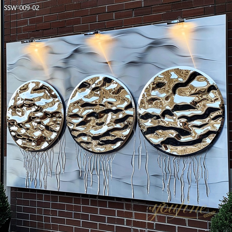 Extra Large Outdoor Metal Wall Sculpture Art Decor