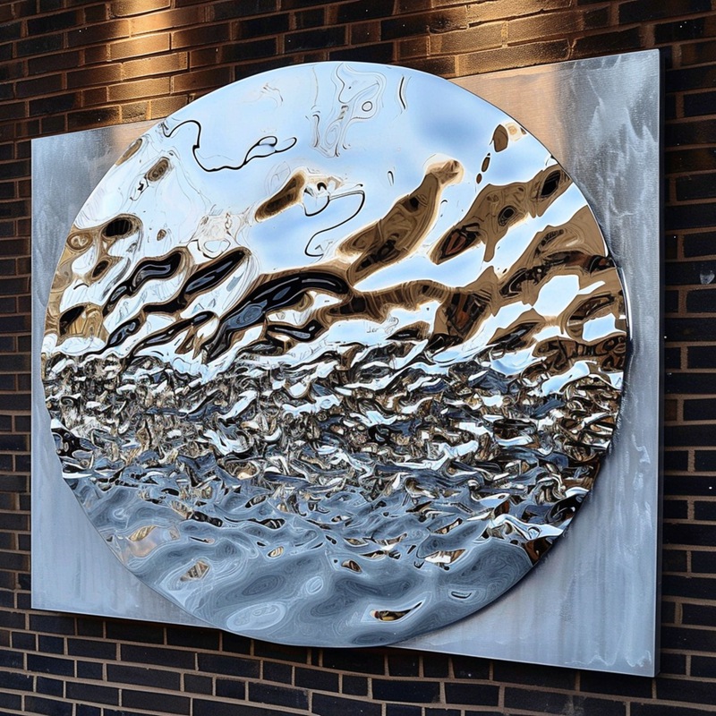 stainless steel wall art sculpture for sale