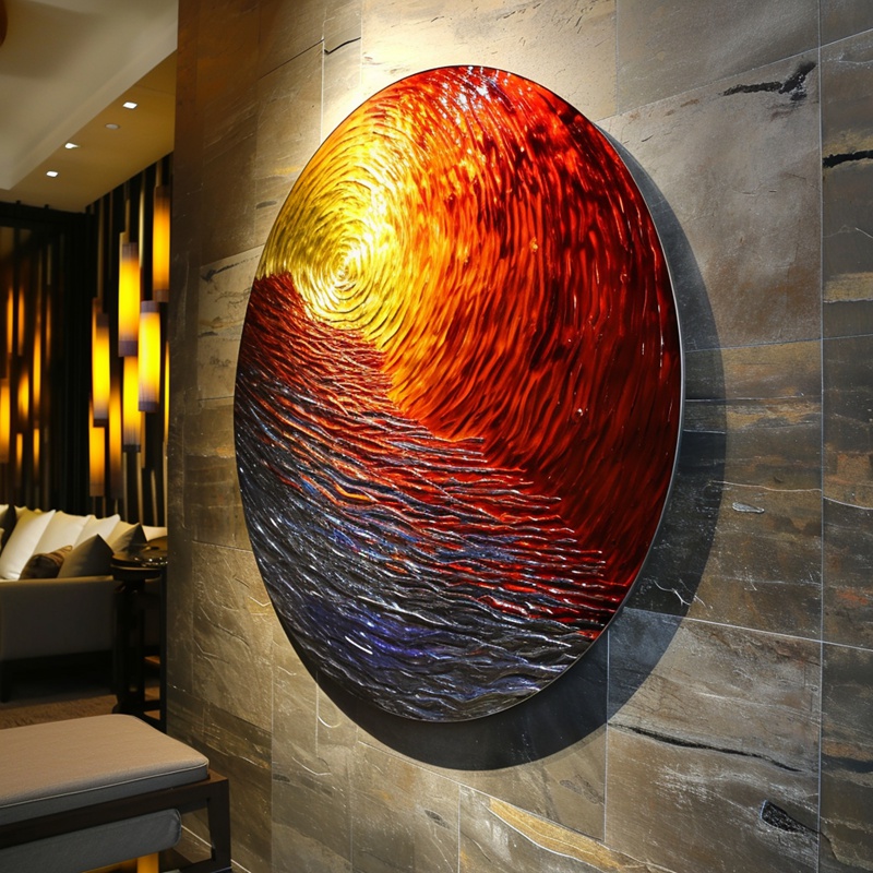 stainless steel wall art sculpture for sale