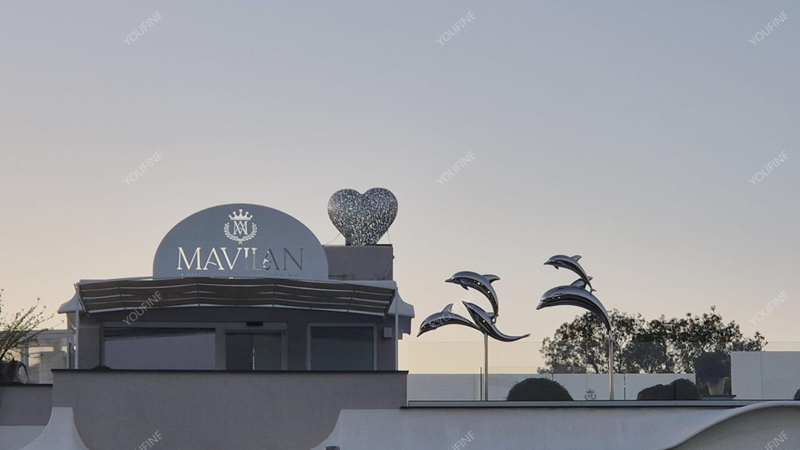 stainless steel dolphin statues feedback