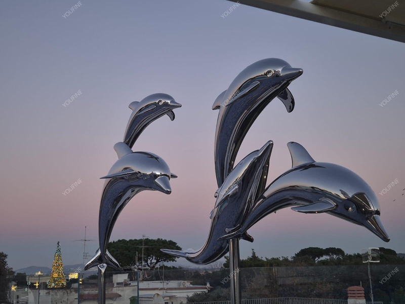 stainless steel dolphin statues feedback 
