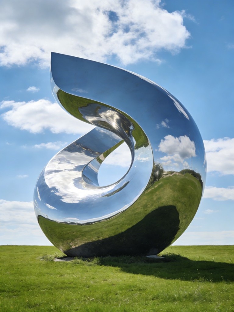 stainless steel sculpture