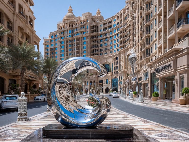 stainless steel sculpture