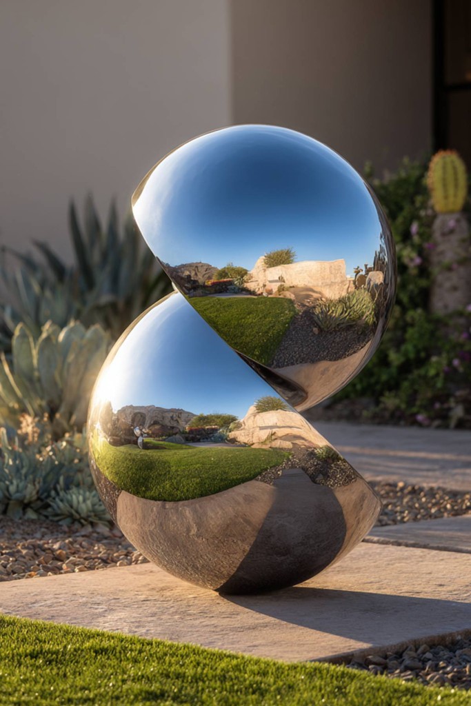 half ball sculpture