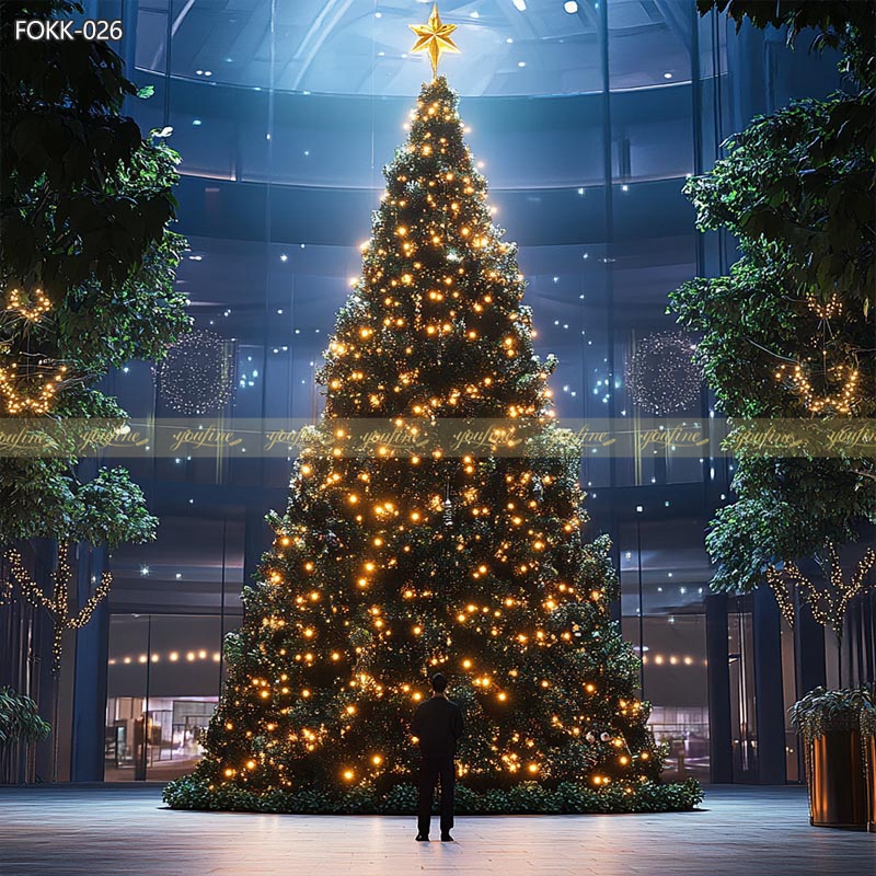 Fiberglass Christmas Tree