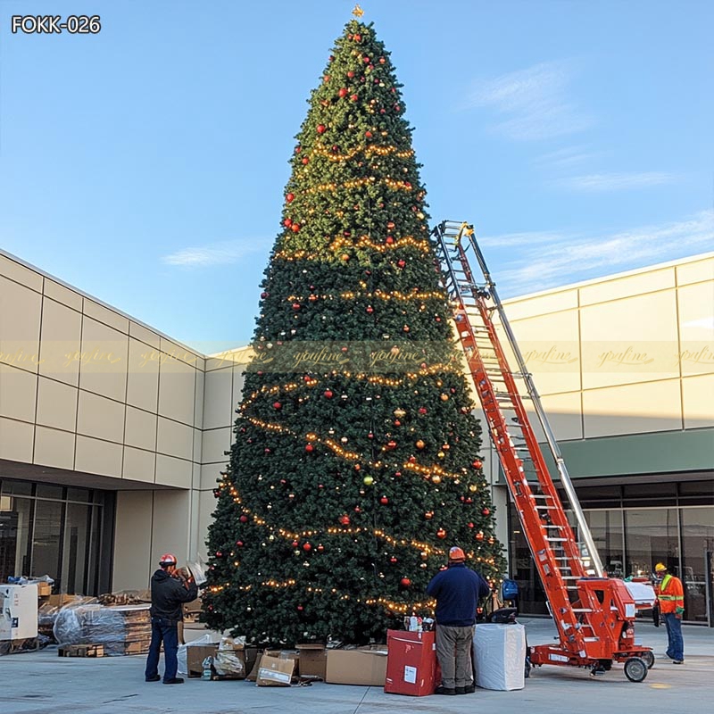Fiberglass Christmas Tree