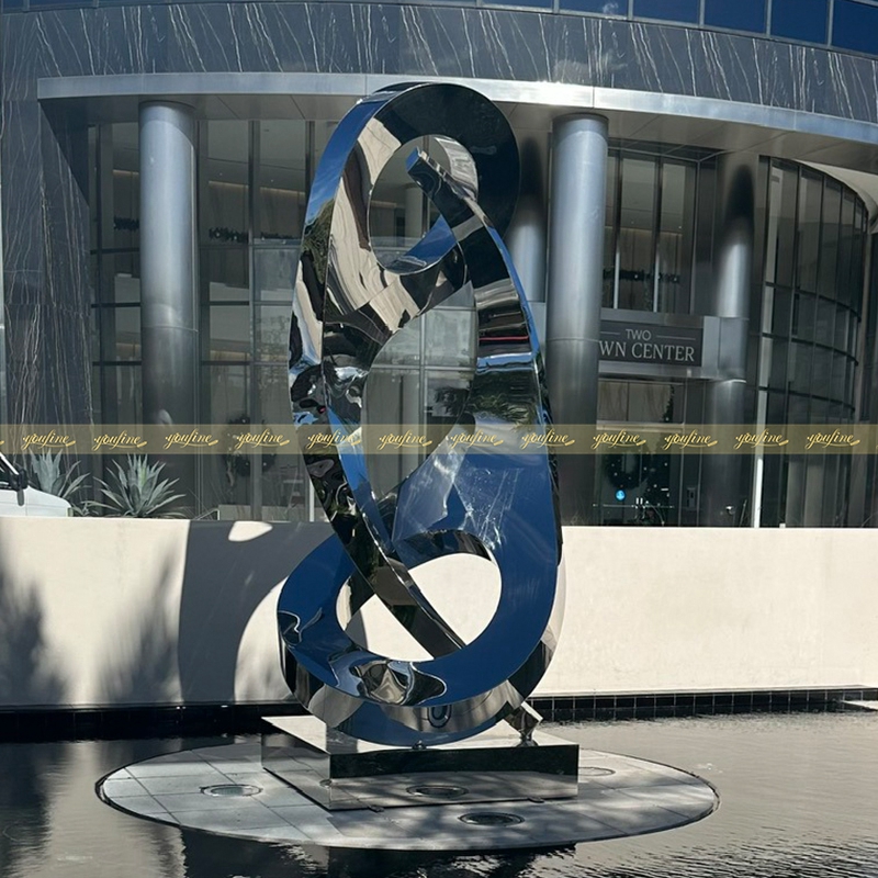 modern abstract sculpture
