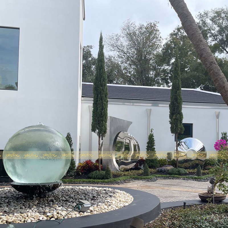 stainless steel sculpture
