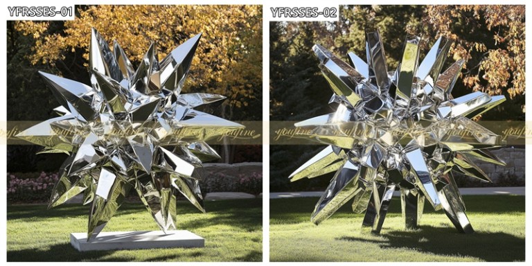 Sculpture Exploding Modern Metal Explosion Sculpture SSA-061