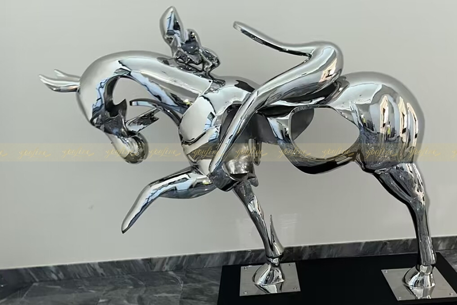 Bespoke Metal Sculptures - - 12 Abstract Horse Sculpture