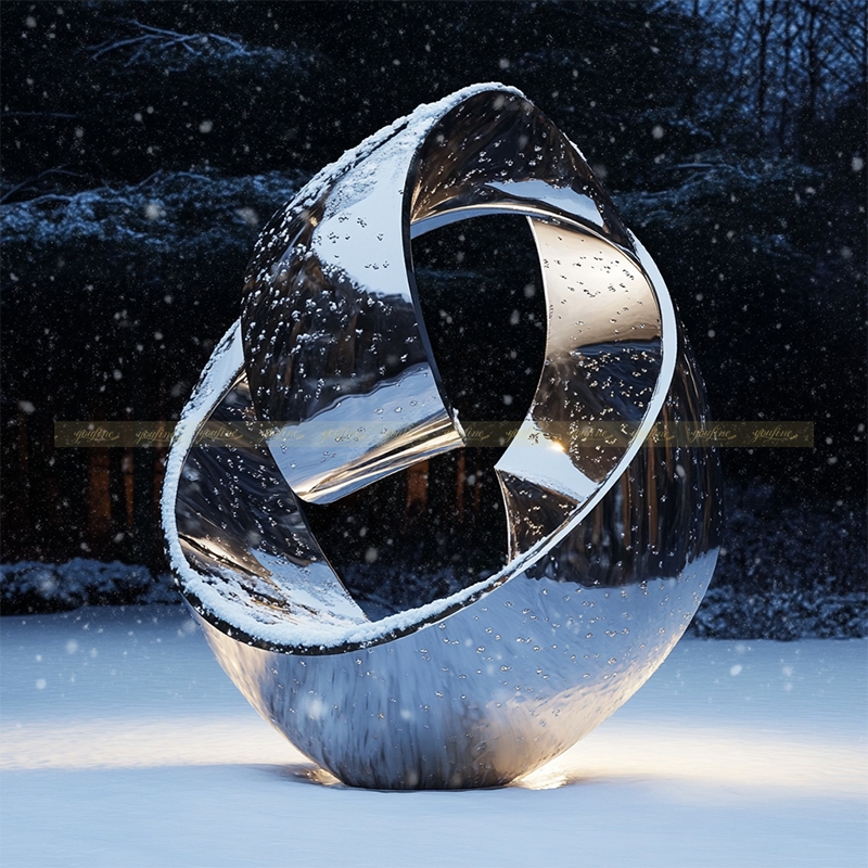 stainless steel sculpture