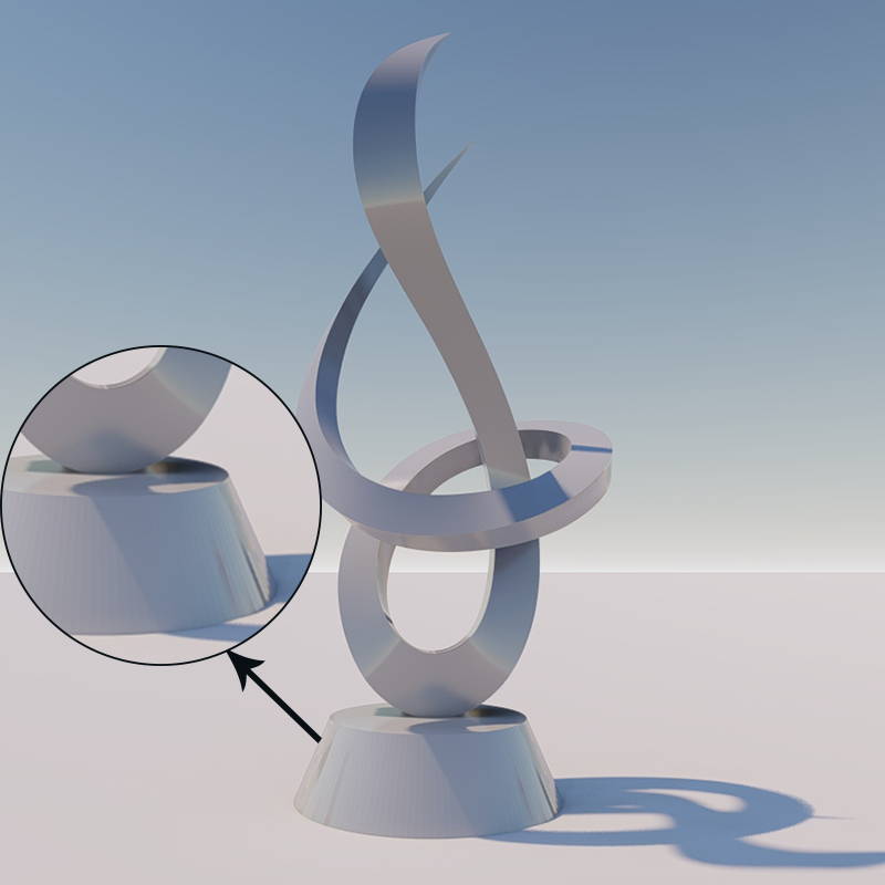 Stainless Steel Sculpture Buying Guide - - 15 sculpture with primary stainless steel base