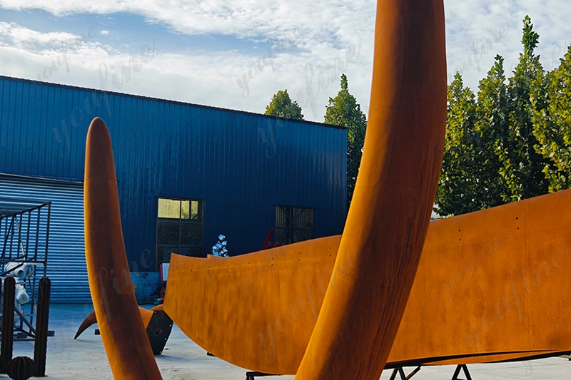 test installation of Honoring Waitaha People corten steel sculpture project in New Zealand