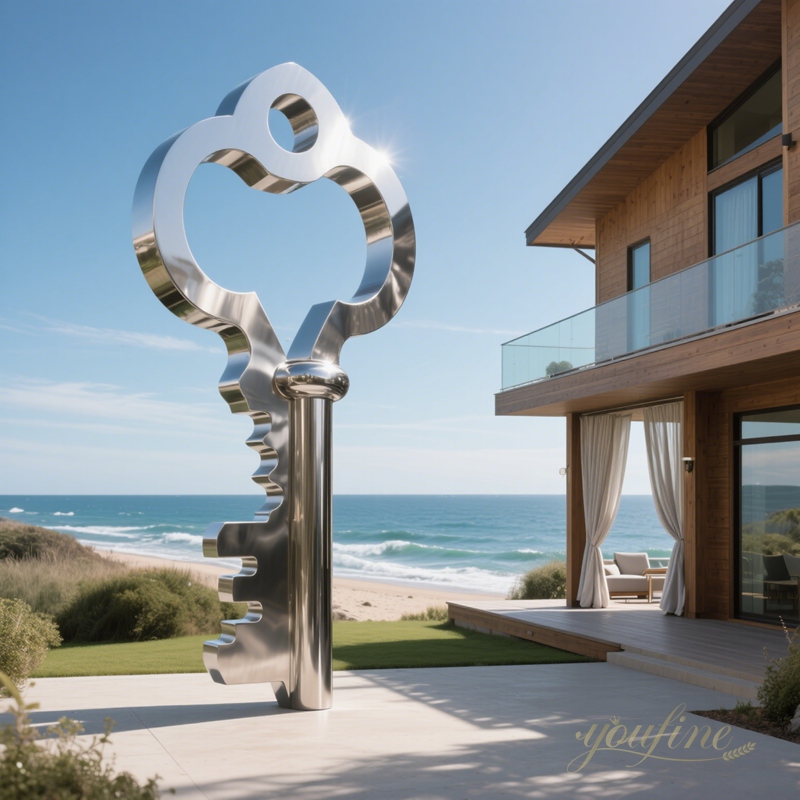stainless steel Flame Shape Sculpture