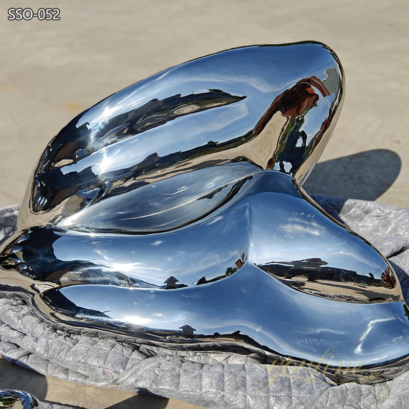 high quality Stainless Steel Abstract Heart Sculpture