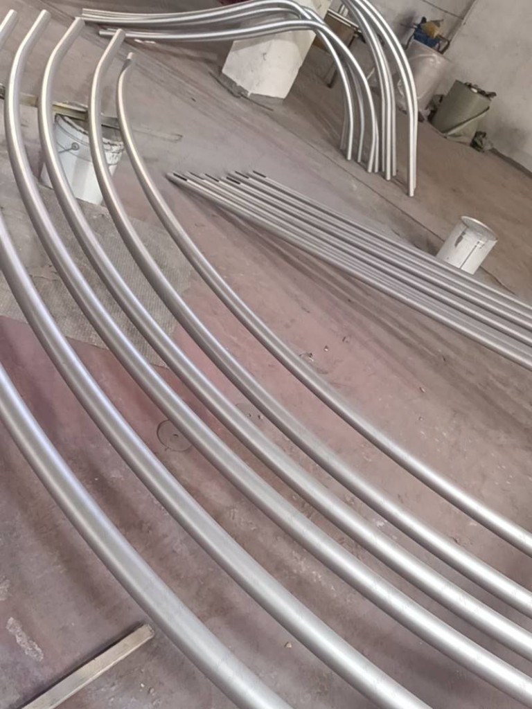 stainless steel butterfly sculpture in youfine factory