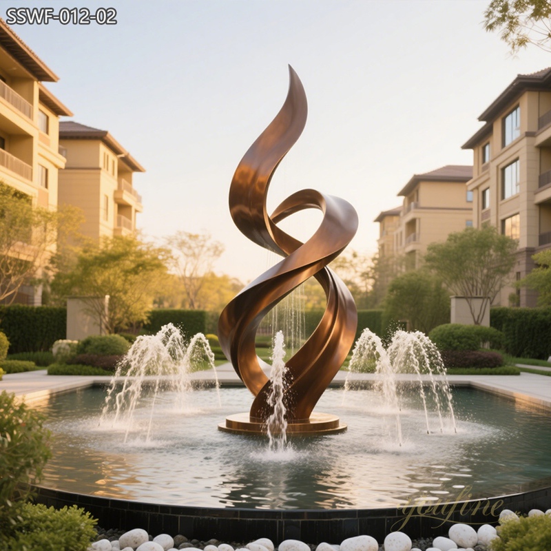 stainless steel Curve Sculpture