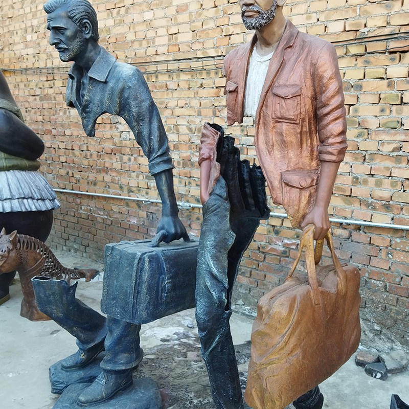 American Amusement Park Sculpture Project - - 15 modern bronze sculpture