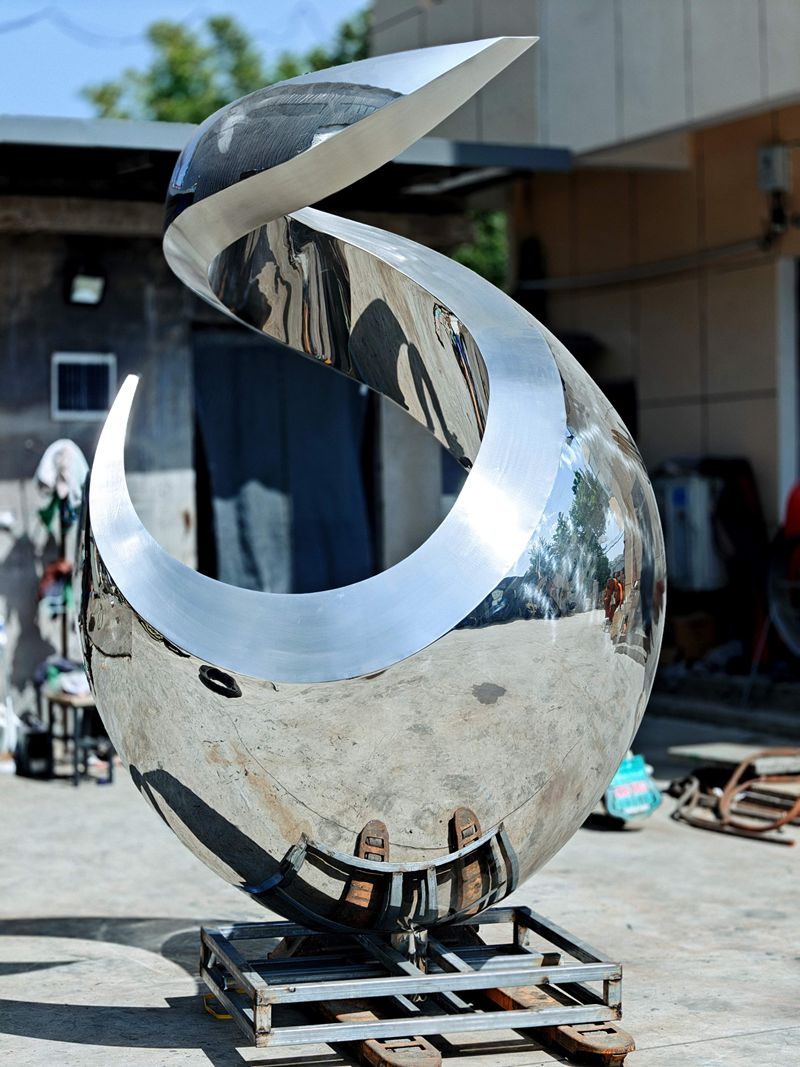 youfine stainless steel modern abstract Sculpture