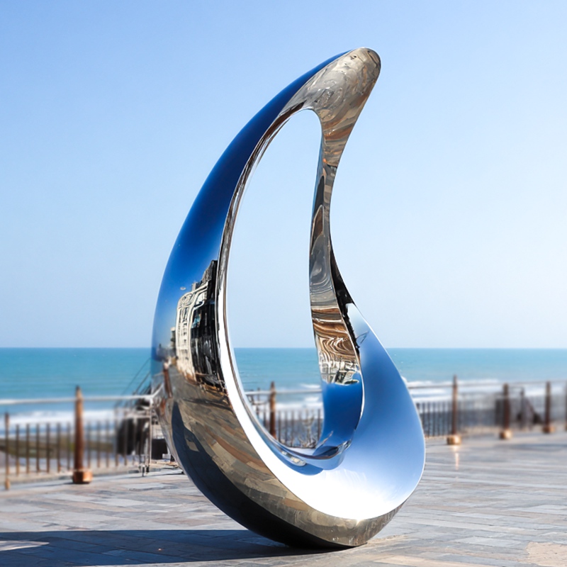 modern ring abstract sculpture