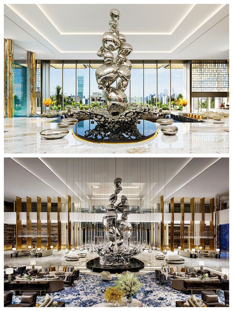 sculpture for hotel lobby