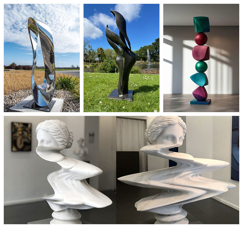 some modern abstract sculpture