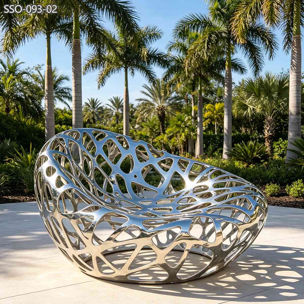 high quality  Stainless Steel Outdoor Sofa