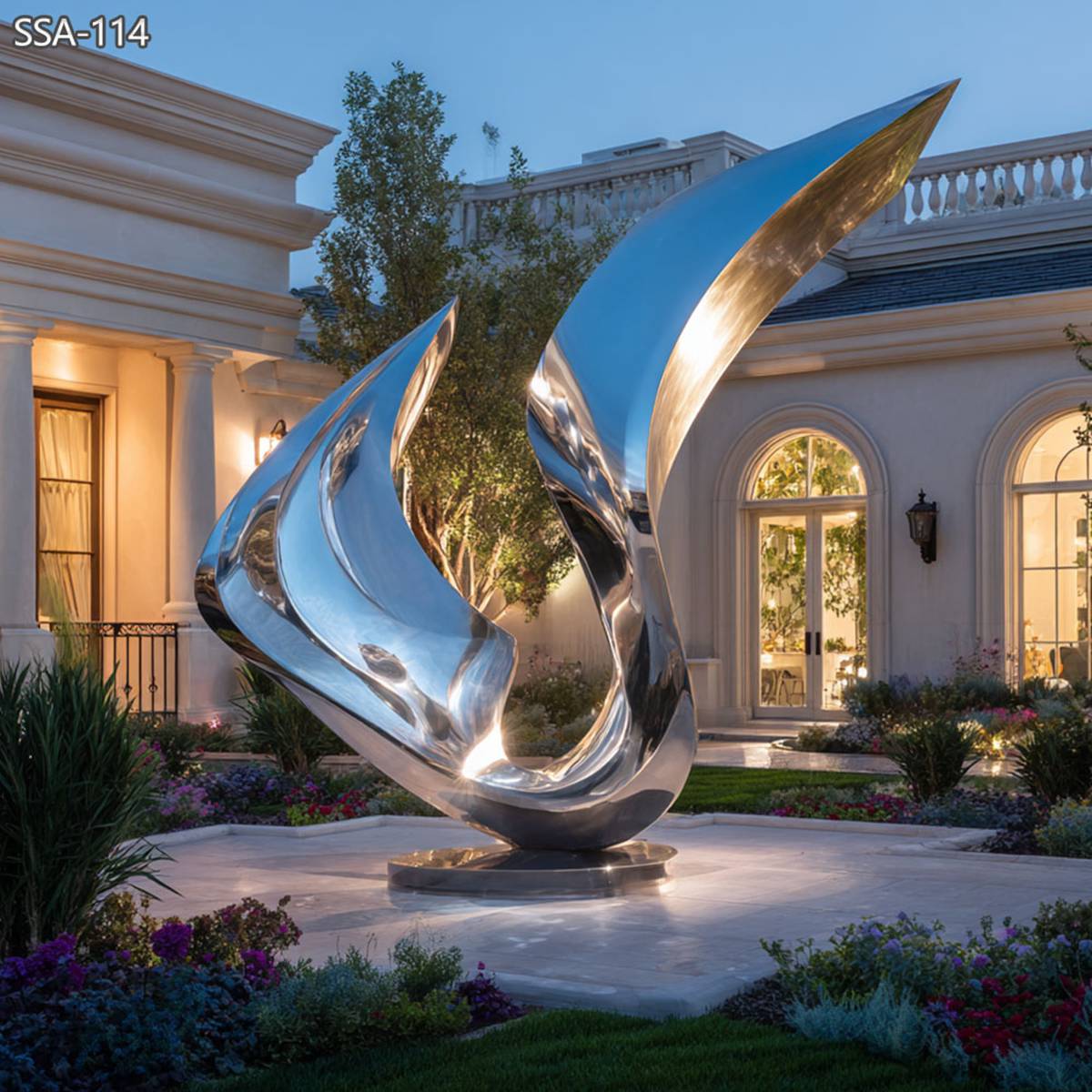 stainless steel Abstract Luxury Sculpture
