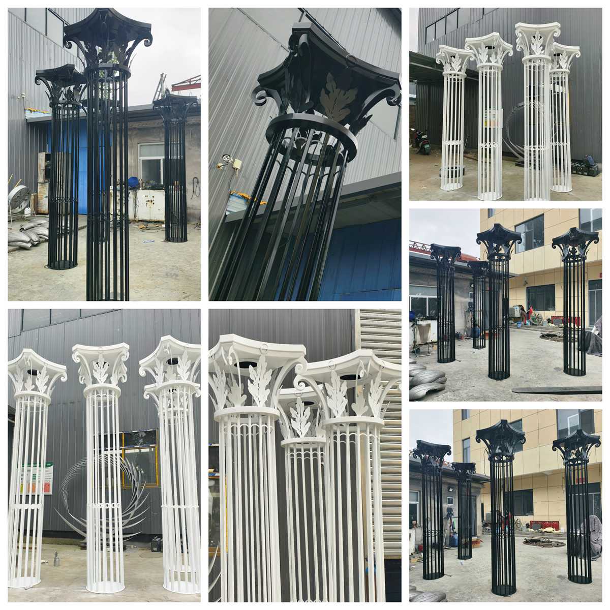 Stainless Steel Roman Column in factory