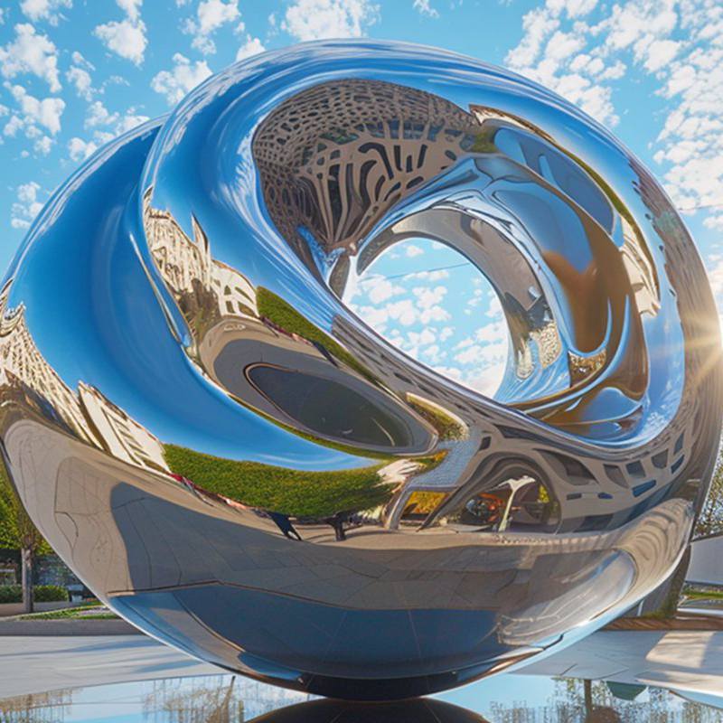 Why Do Cities Love Reflective Sculptures?