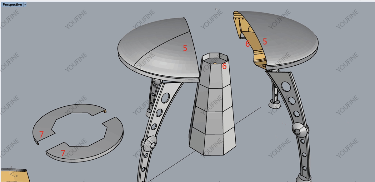 Moscow Public Park Sculpture Project - - 27 Clear guidance for accurate installation
