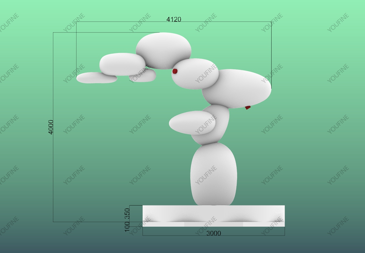 Moscow Public Park Sculpture Project - - 7 Concept approval support