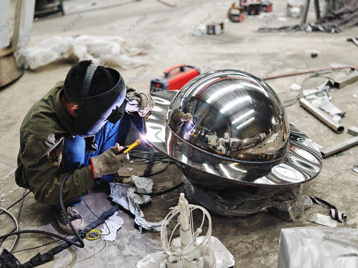 Moscow Public Park Sculpture Project - - 14 Production process for Russian park sculpture project